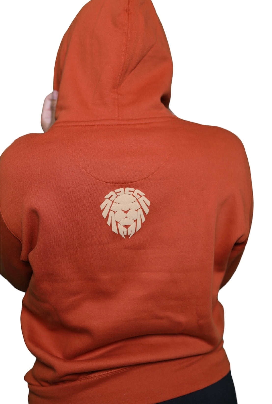 CLAY/TAN LION HOODIE