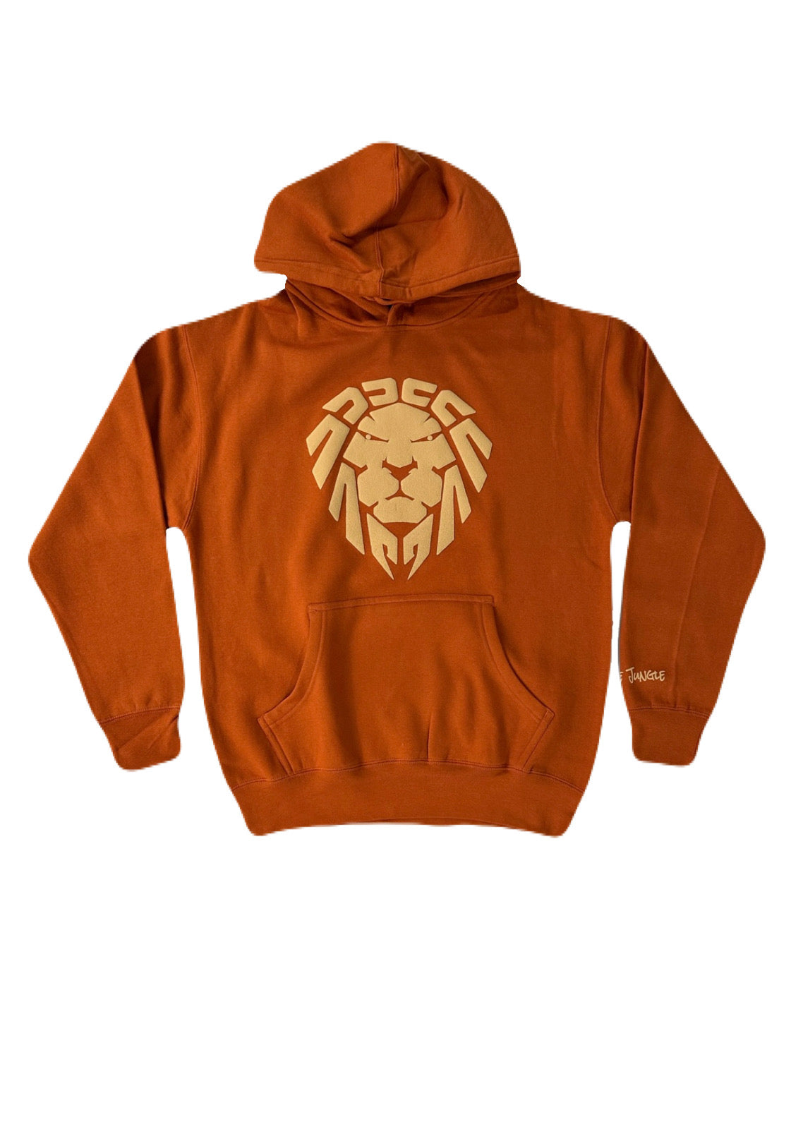 CLAY/TAN LION HOODIE