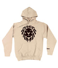 DUST COLOR/BLACK LION HOODIE