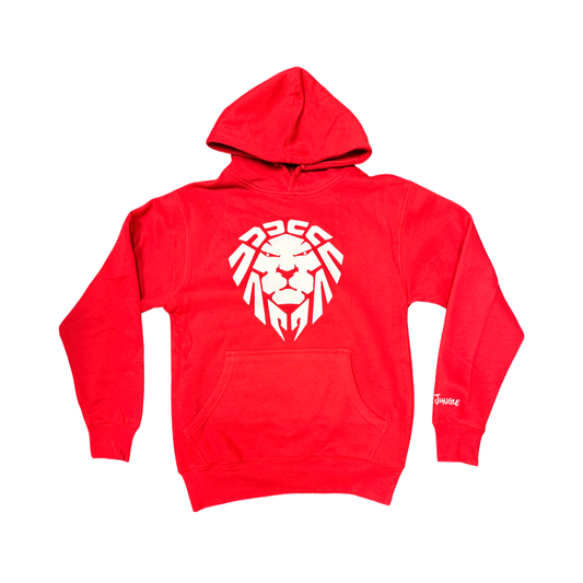 RED/WHITE LION CLASSIC HOODIE