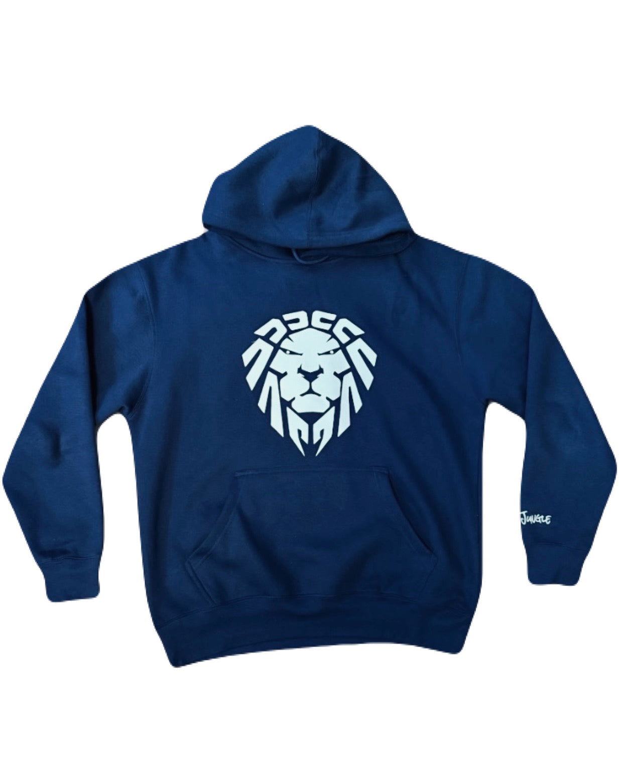 NAVY/WHITE LION HOODIE