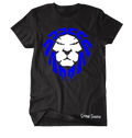 ROYAL/WHITE LION BLACK TEE